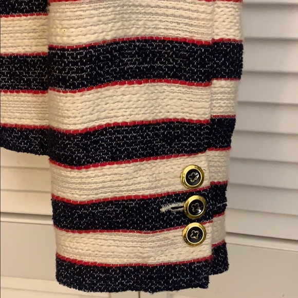 Cabi Double Breasted Stripe jacket, size 6 - Picture 3 of 7